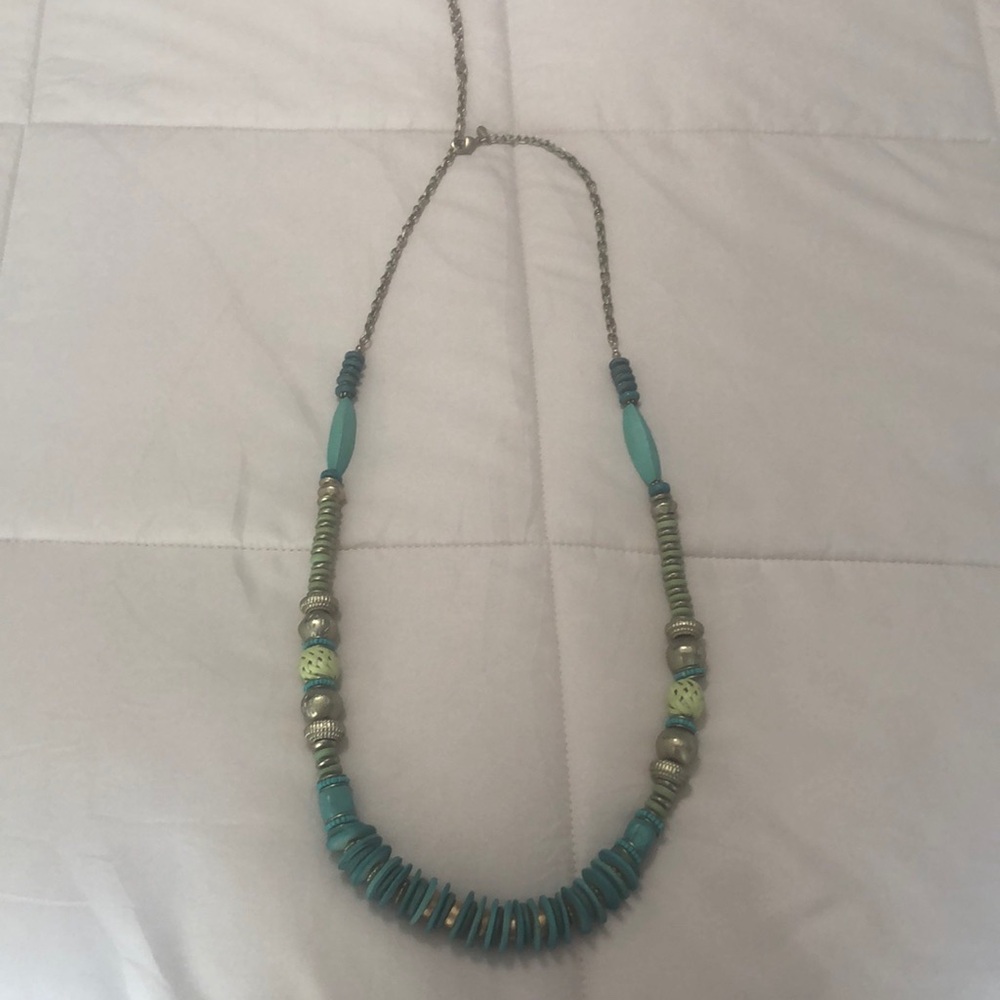 Chico’s Multicolored Beaded Necklace